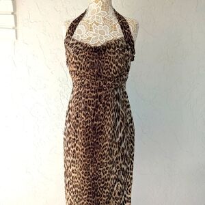 Elie Tahari gorgeous dress. Animal print.